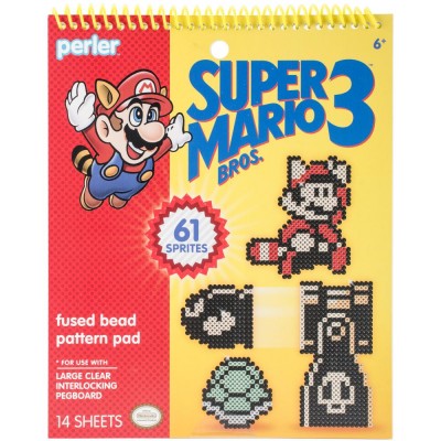 Perles Perler : Cahier de Modèles Super Mario Bros
